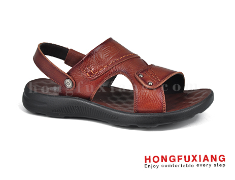 鸿福祥布鞋男鞋HG640255深棕