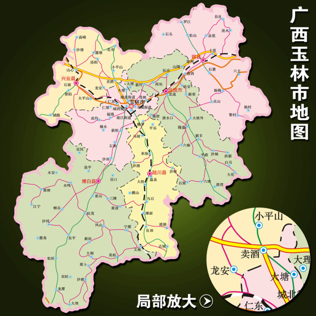 广西博白县属于哪个市图片