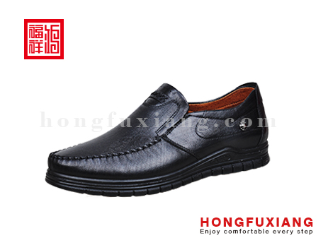 鸿福祥布鞋H1GP91001黑色休闲系列