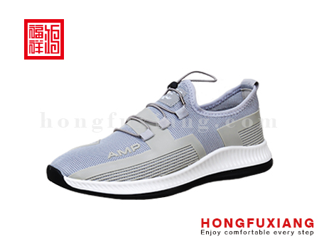鸿福祥布鞋男鞋H3GP92113灰色H3GP92113
