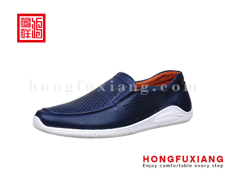 鸿福祥布鞋男鞋H3GX92013蓝色H3GX92013