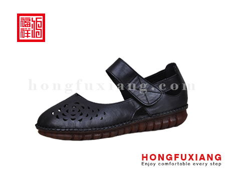 鸿福祥布鞋女鞋H3LX94102黑色H3LX94102