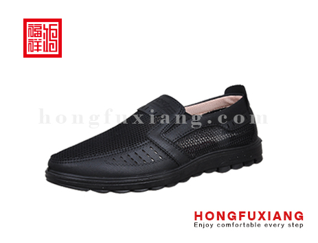 鸿福祥布鞋男鞋H4GP91127黑色H4GP91127
