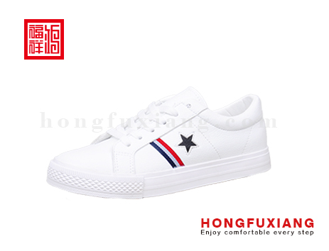 鸿福祥布鞋女鞋H5LZ95522白色H5LZ95522