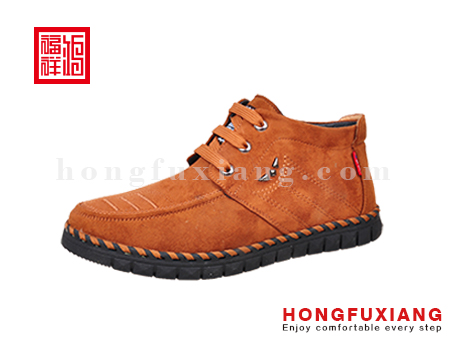 鸿福祥布鞋男鞋H8GX91591驼色H8GX91591
