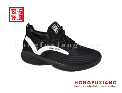 鸿福祥布鞋男鞋HG739293黑灰销售中
