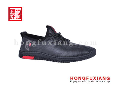鸿福祥布鞋男鞋HG669399黑色