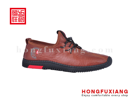 鸿福祥布鞋男鞋HG669399棕色