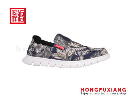 鸿福祥布鞋男鞋HG659295蓝色