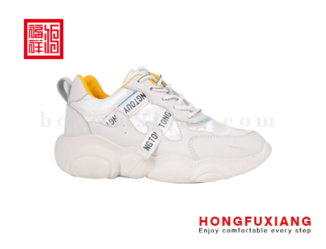 鸿福祥布鞋女鞋HL559526白色