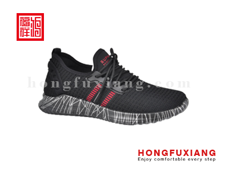 鸿福祥布鞋男鞋HG769361黑色