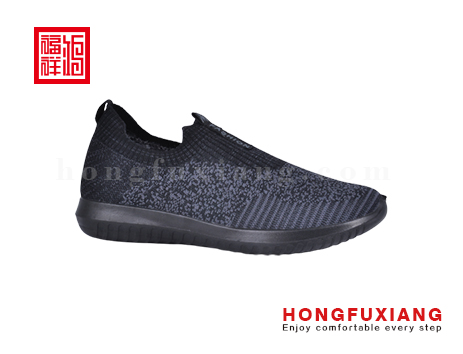 鸿福祥布鞋男鞋HG789519灰色HG789519