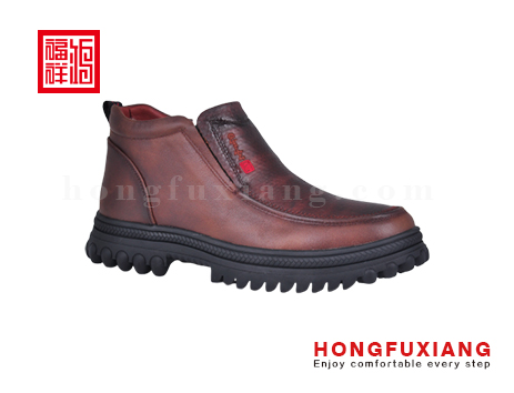 鸿福祥布鞋男鞋HG699513棕色HG699513