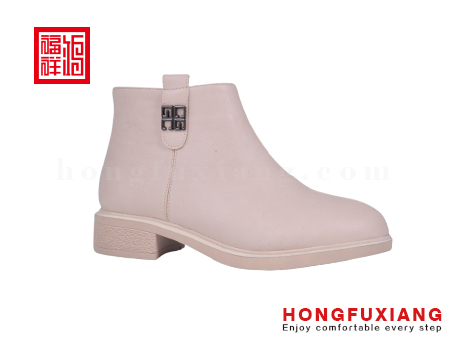 鸿福祥布鞋女鞋HL679578米色