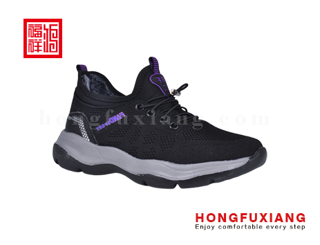 鸿福祥布鞋女鞋HL879628黑色
